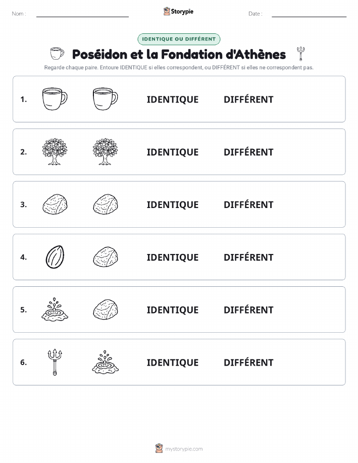 Identique ou Différent