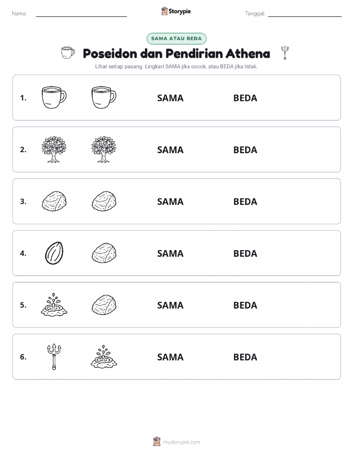 Sama atau Berbeda