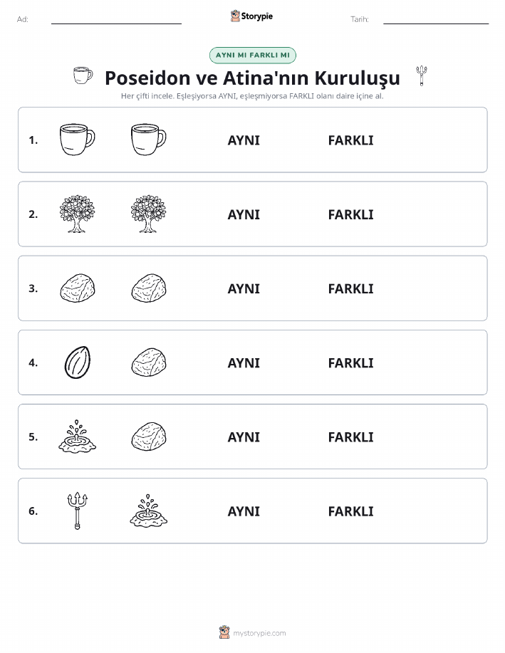 Aynı mı Farklı mı