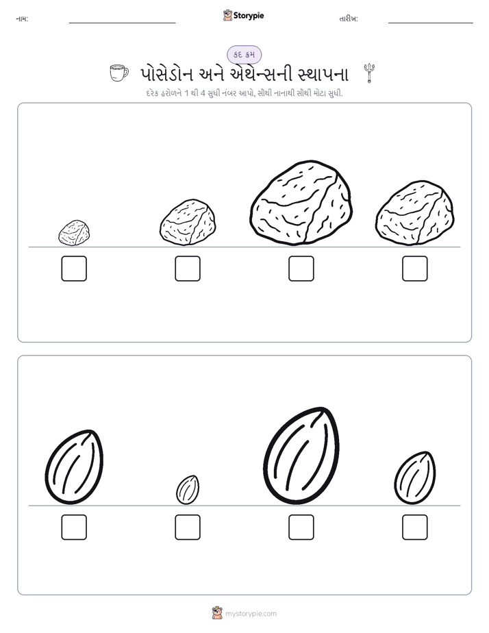 આકાર ક્રમ