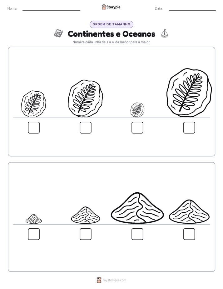 Ordem de Tamanho