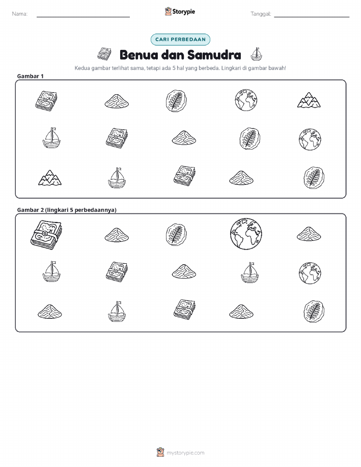 Temukan Perbedaannya