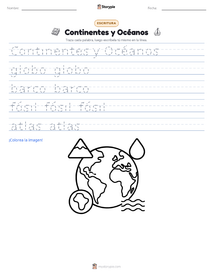 Práctica de Escritura