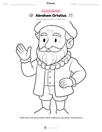 Prabaca lembar kerja cetak Abraham Ortelius