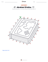 Abraham Ortelius printable worksheet preview