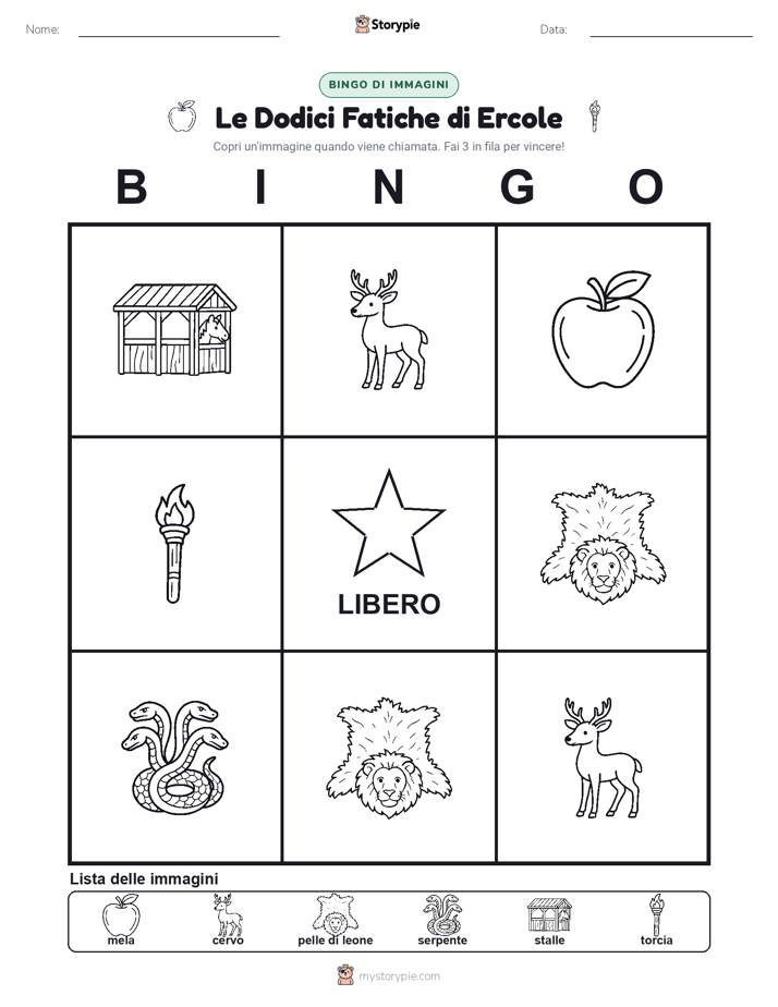 Bingo delle Immagini