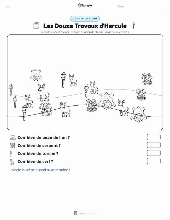 Scène de Comptage