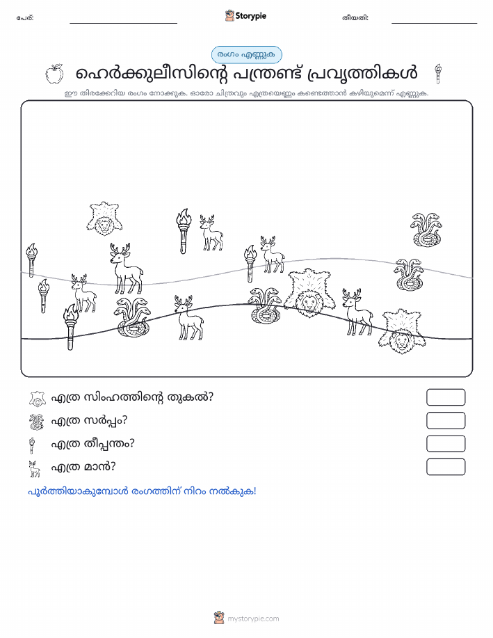 എണ്ണുന്ന ദൃശ്യങ്ങൾ