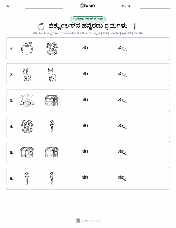 ಒಂದೇ ಅಥವಾ ವಿಭಿನ್ನ