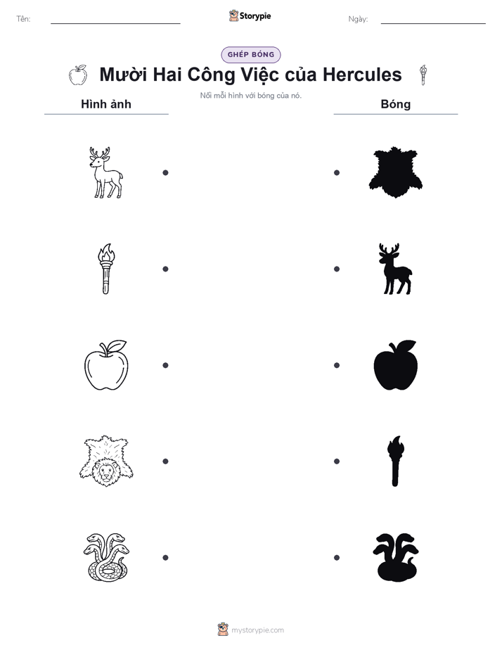 Ghép Hình Bóng