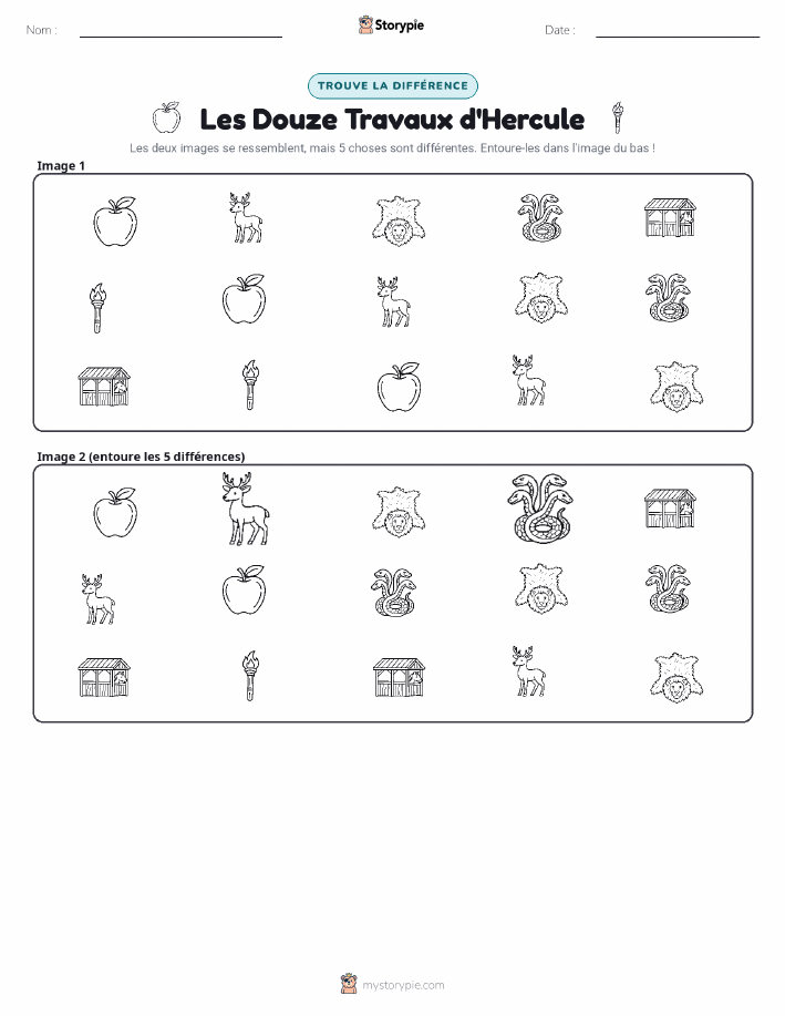 Trouvez les Différences