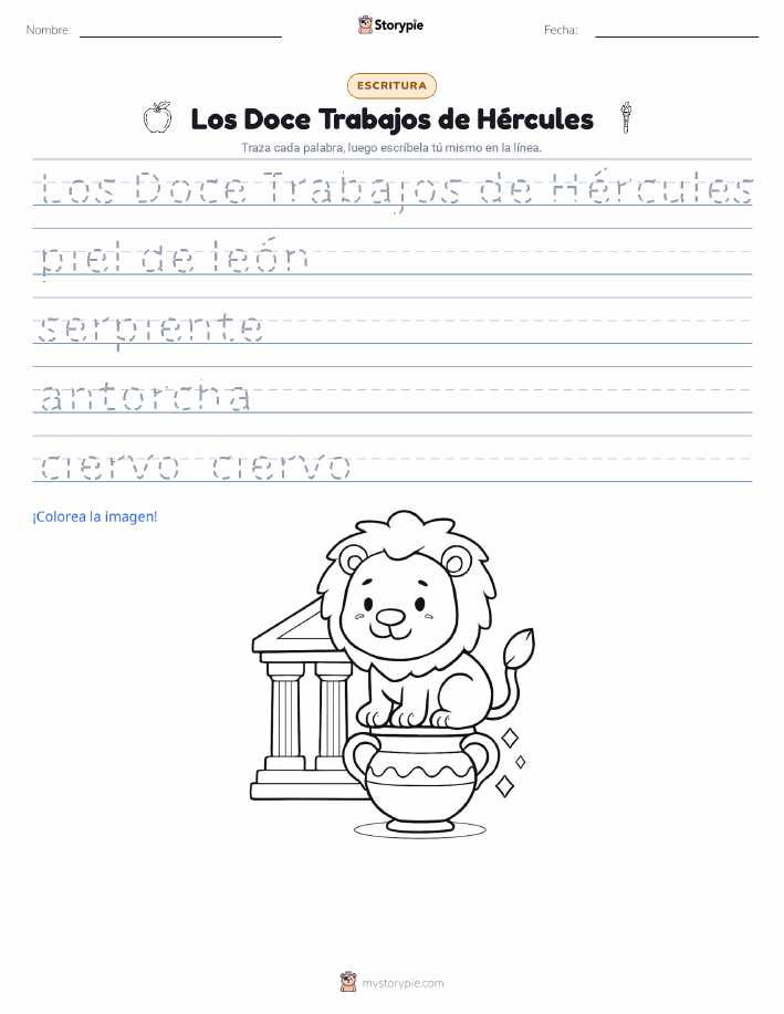 Práctica de Escritura