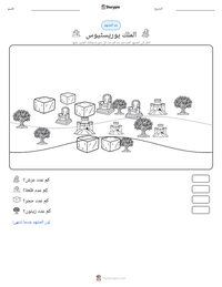 معاينة ورقة العمل القابلة للطباعة الملك يوريسثيوس