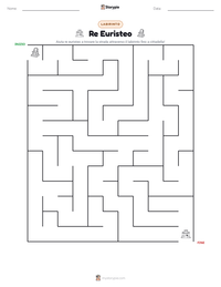 Anteprima della scheda stampabile di Re Euristeo