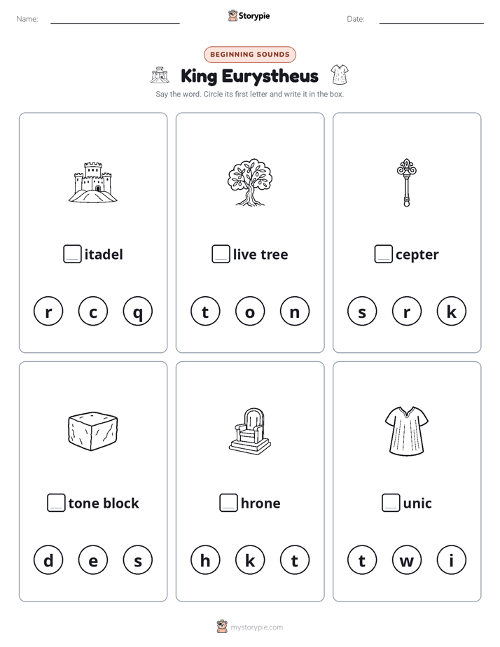 Beginning Sounds