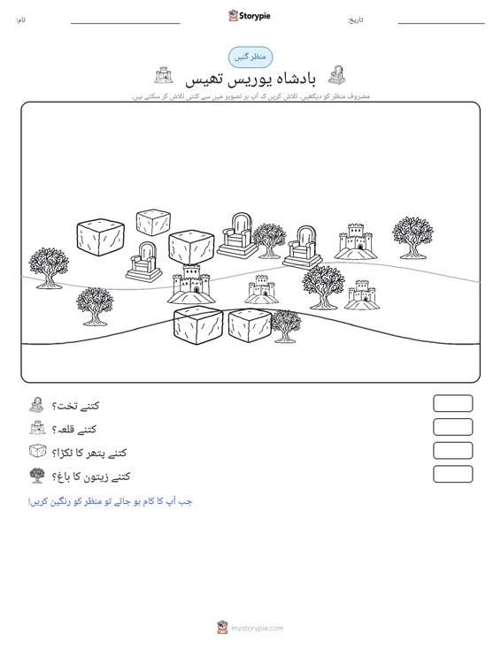 گنتی کا منظر