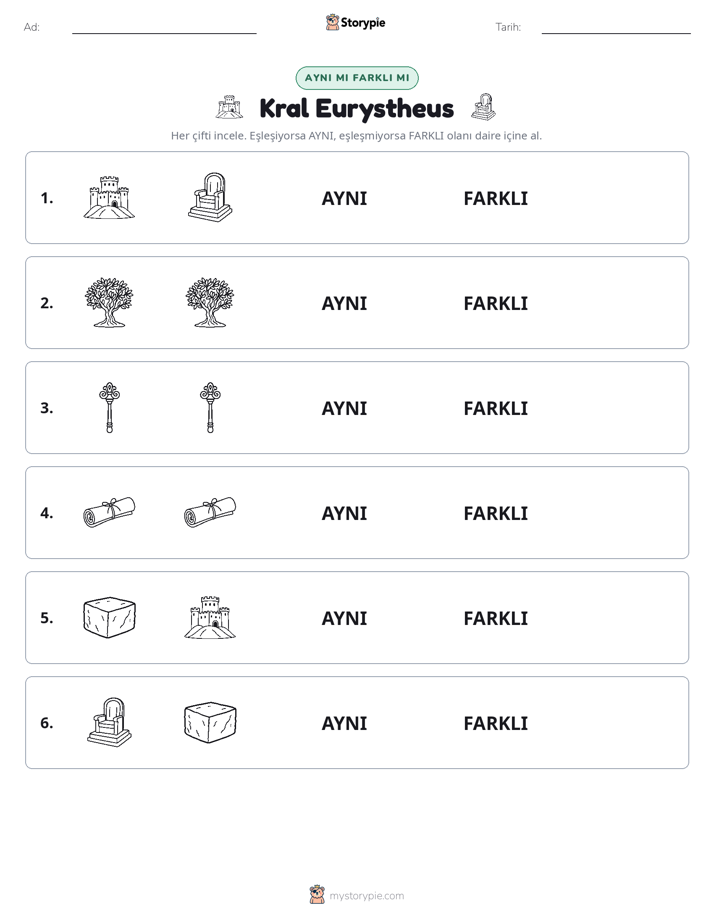 Aynı mı Farklı mı