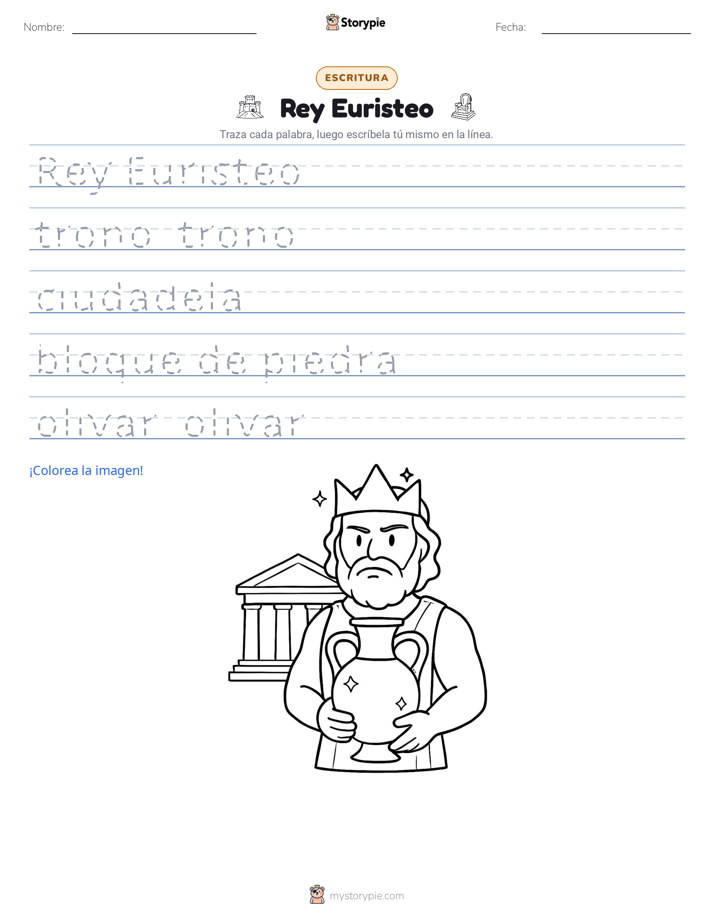 Práctica de Escritura