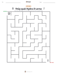 Xem trước tài liệu in sẵn Thủy quái Hydra ở Lerna