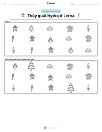 Xem trước tài liệu in sẵn Thủy quái Hydra ở Lerna