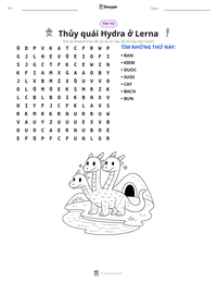 Xem trước tài liệu in sẵn Thủy quái Hydra ở Lerna