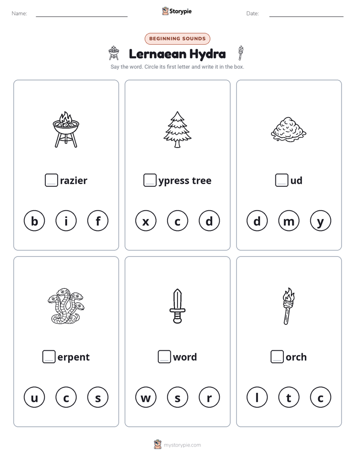 Beginning Sounds
