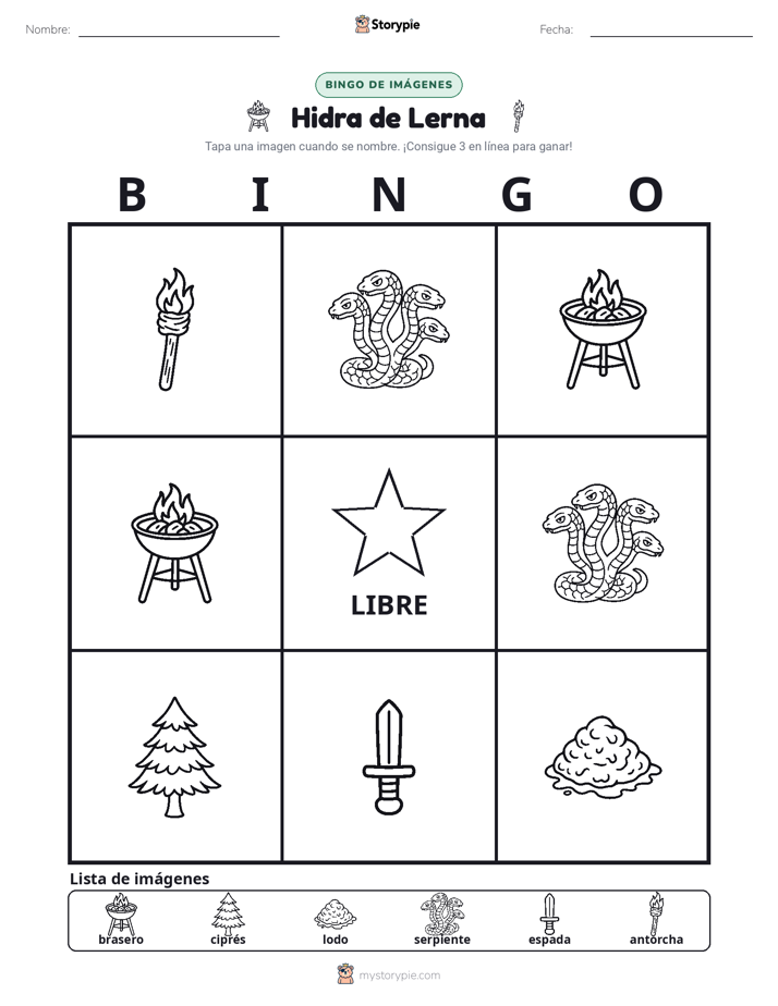 Bingo de Imágenes