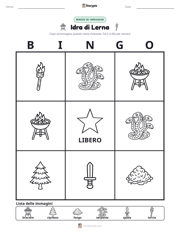 Bingo delle Immagini