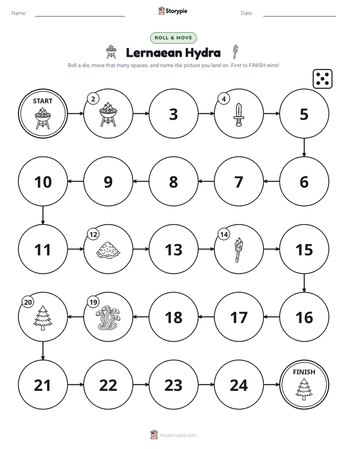 Roll & Move Game