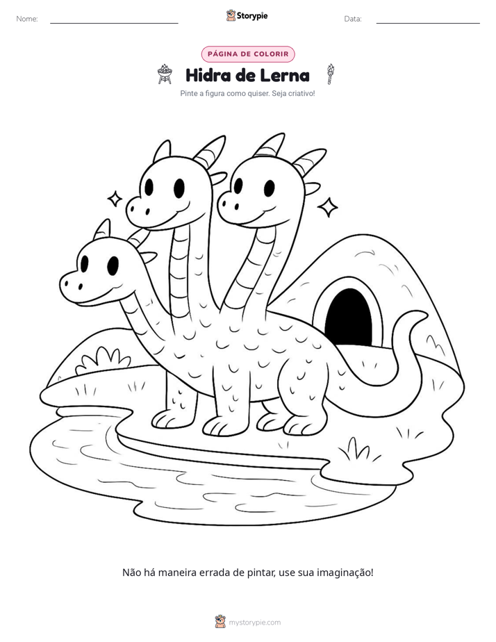Página para colorir