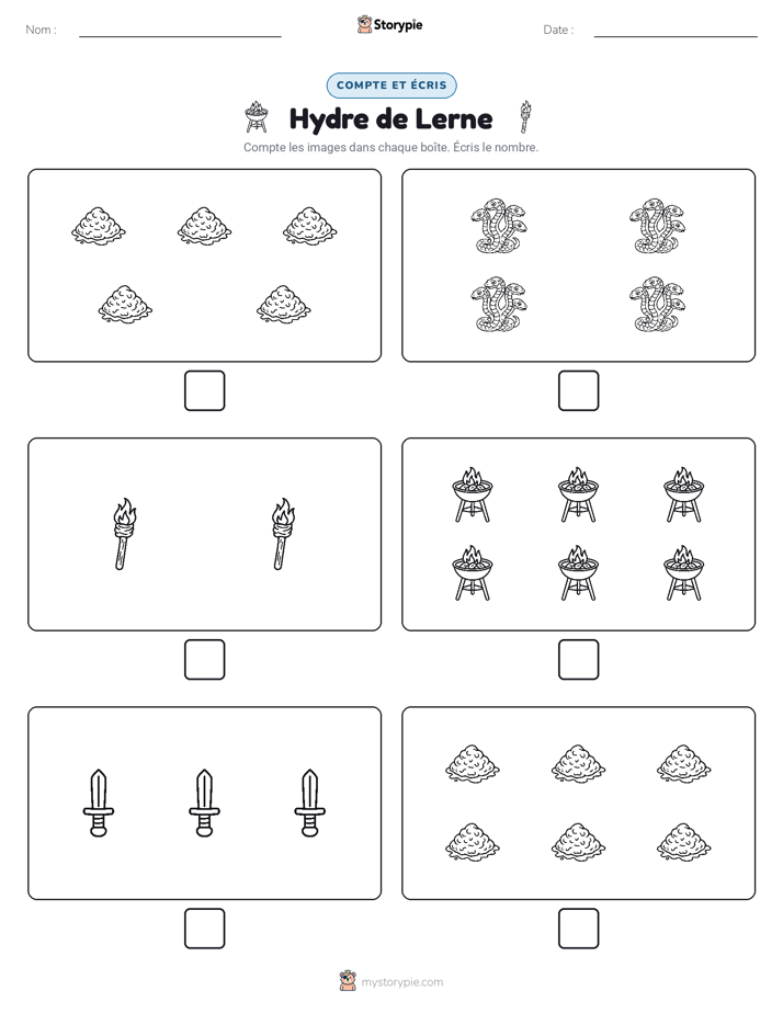 Compter & Écrire