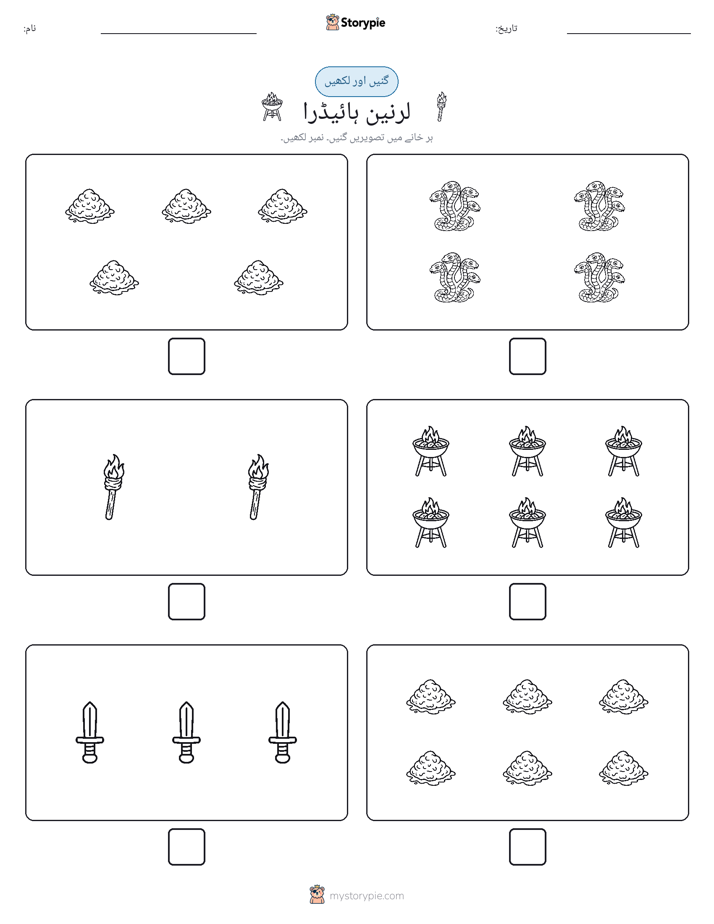 گنیں اور لکھیں