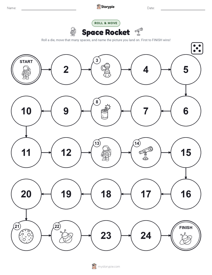 Roll & Move Game