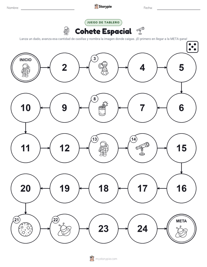 Juego de Rueda y Avanza