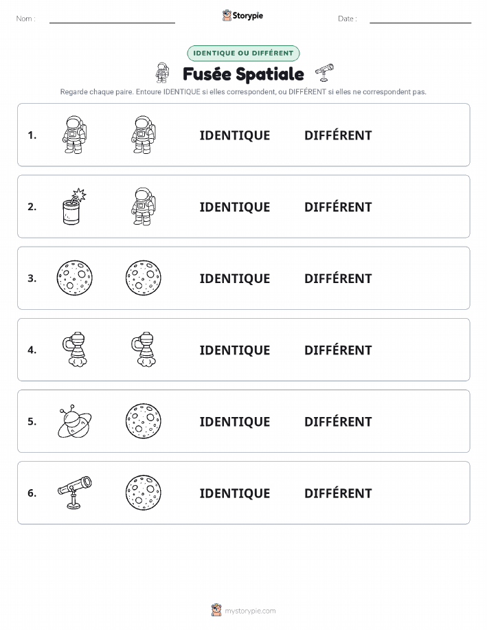 Identique ou Différent
