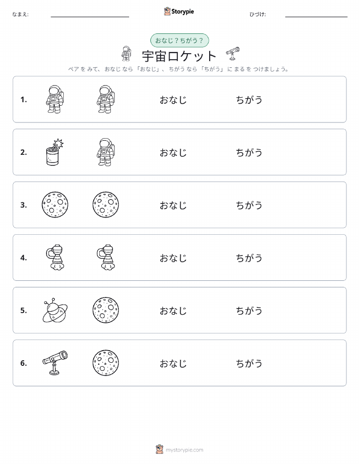 同じか違うか