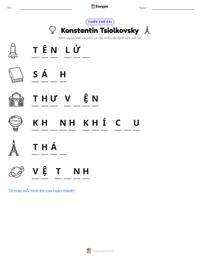 Xem trước tài liệu in sẵn Konstantin Tsiolkovsky
