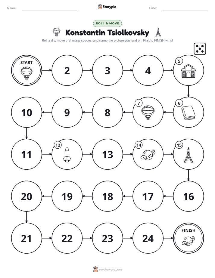 Roll & Move Game