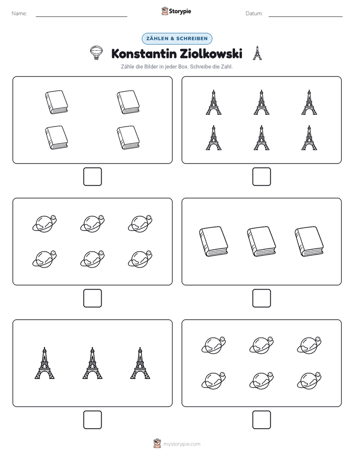 Zählen & Schreiben