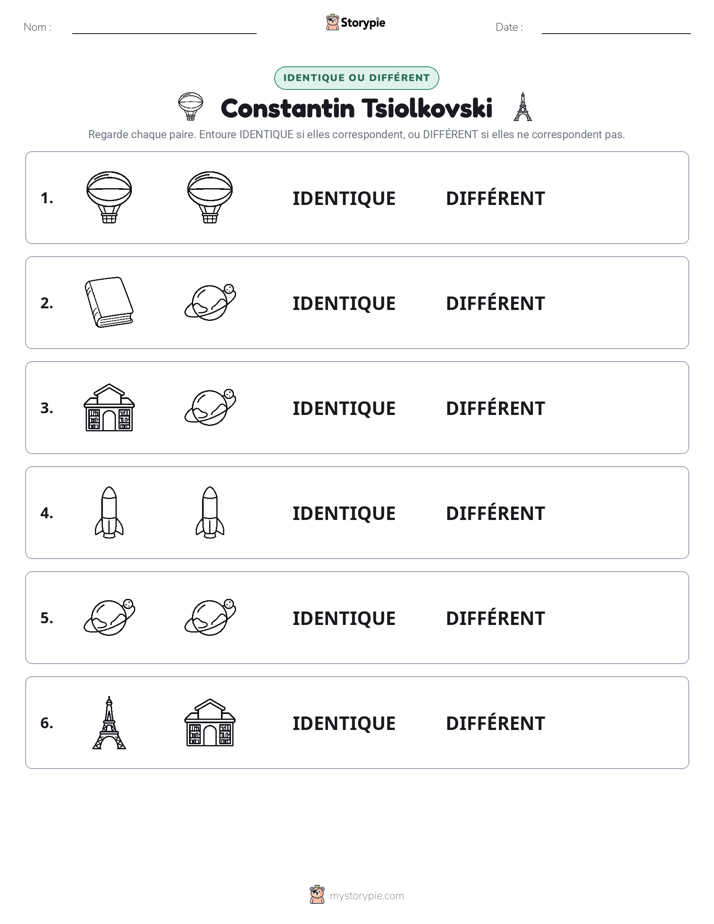 Identique ou Différent