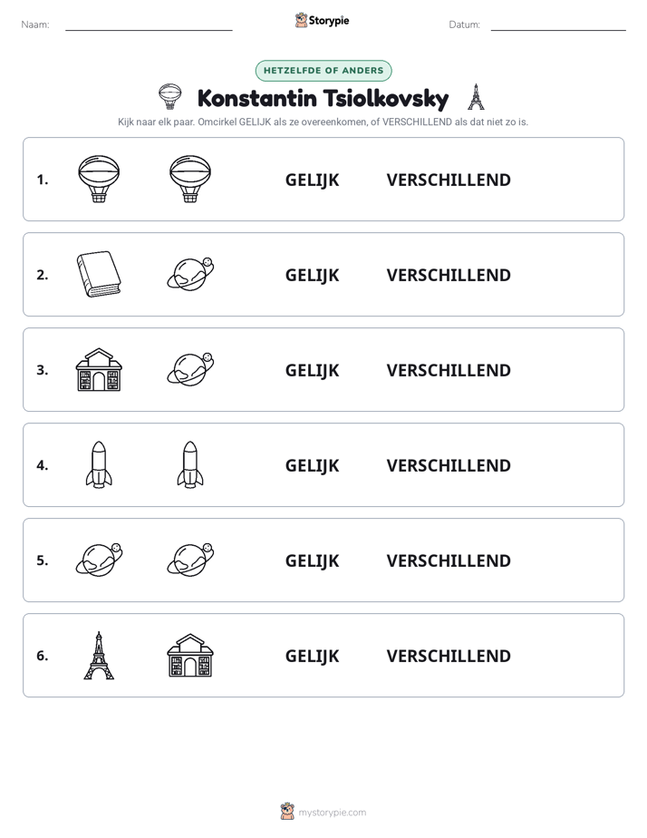 Zelfde of Verschillend