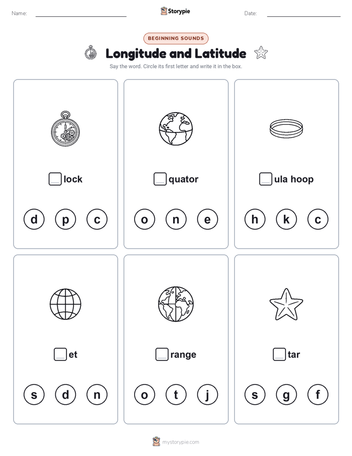 Beginning Sounds
