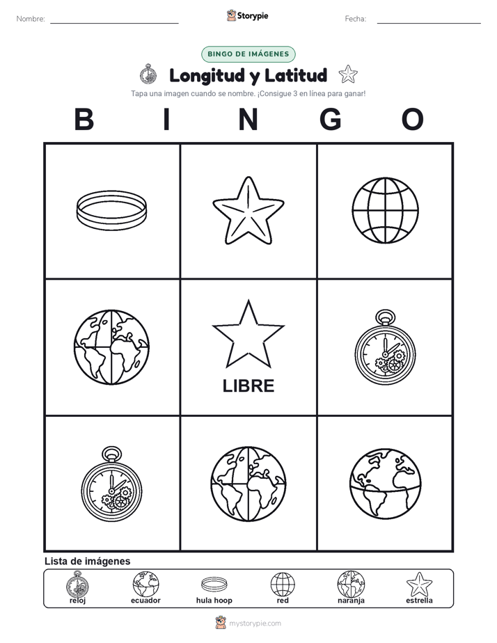 Bingo de Imágenes