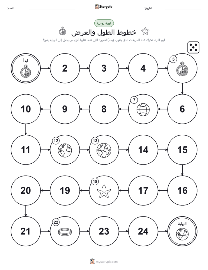 لعبة لف و تحرك