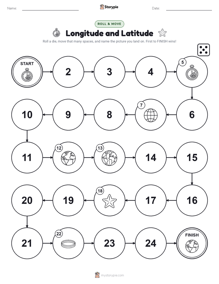 Roll & Move Game