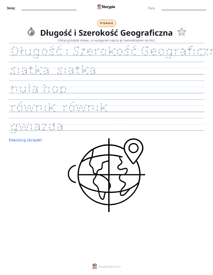 Ćwiczenie Pisania