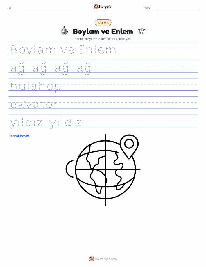 Yazma Pratiği