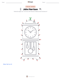 John Harrison afdrukbare werkblad voorbeeld