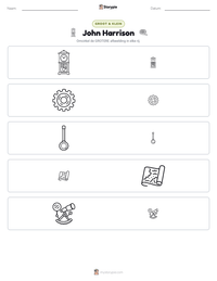 John Harrison afdrukbare werkblad voorbeeld
