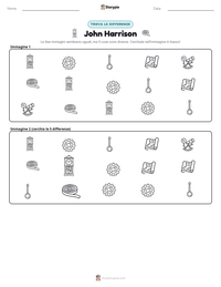 Anteprima della scheda stampabile di John Harrison